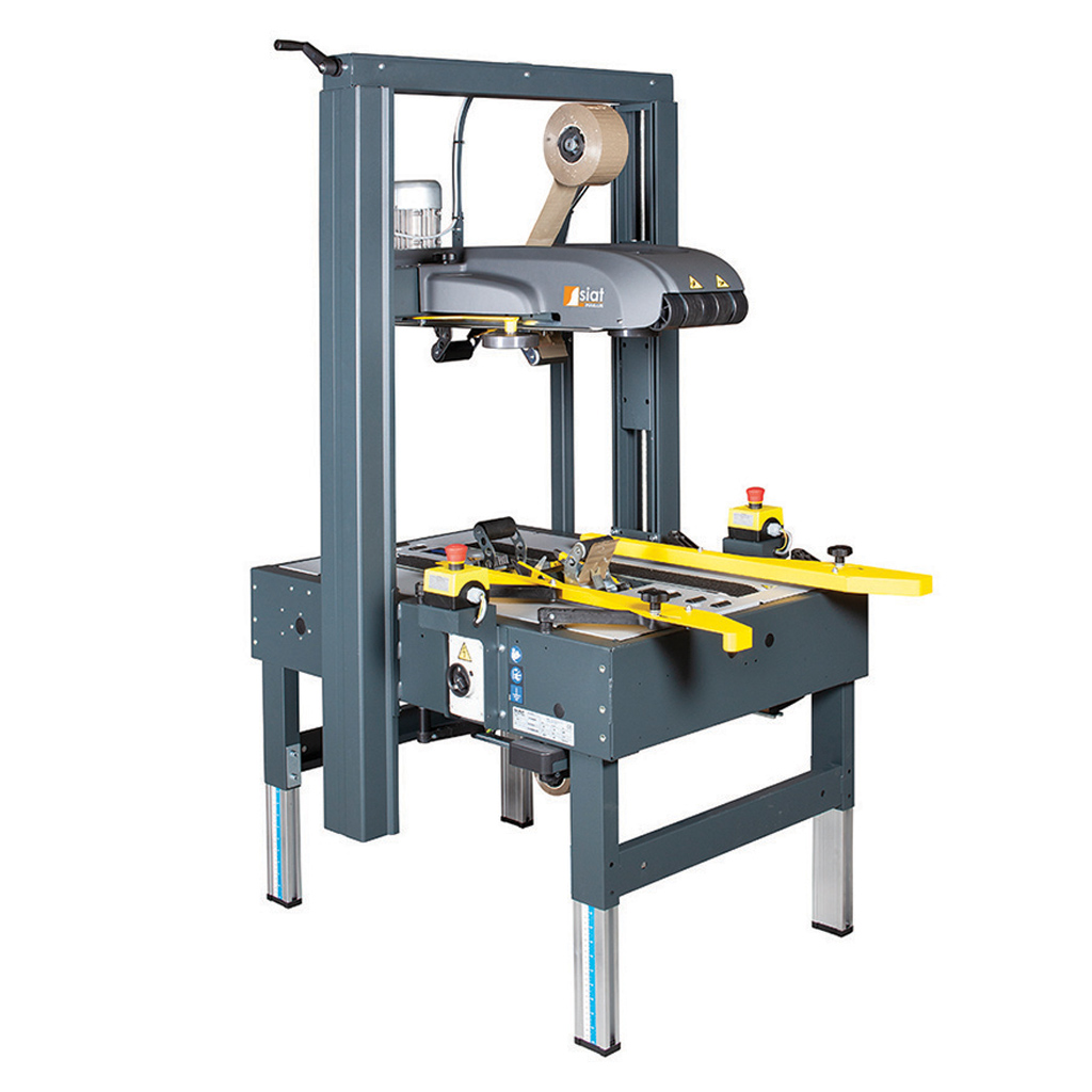 SK27 semi-automatic case sealer with manual adjustment